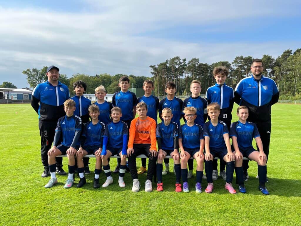 Mannschaftsfoto D-Jugend 1. Mannschaft